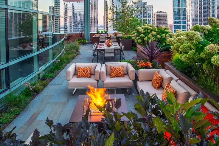 Rooftop garden