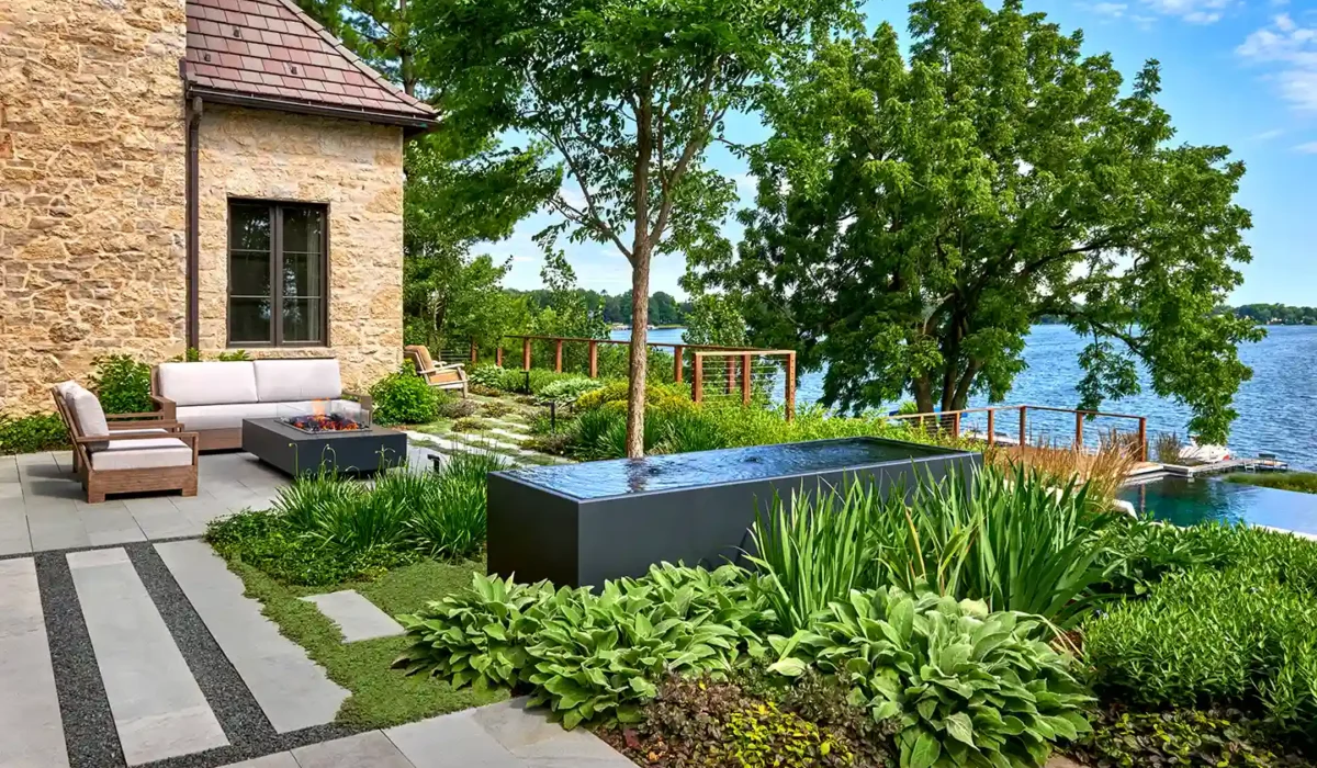 a beautiful home with stunning gardens